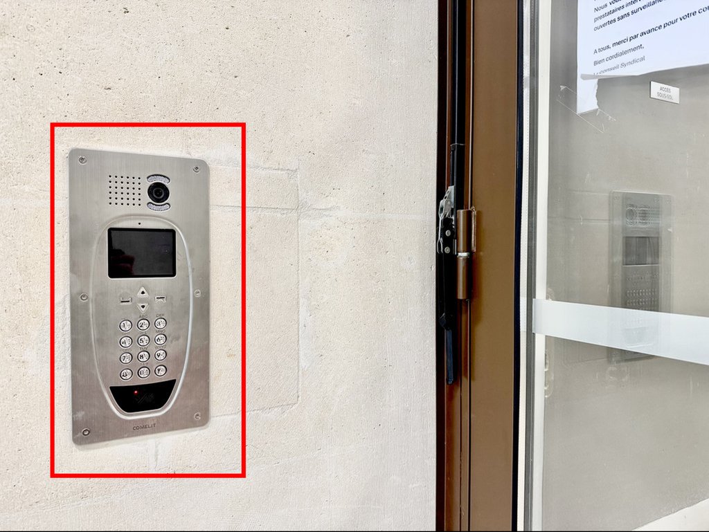 Digicode / lecteur de badge