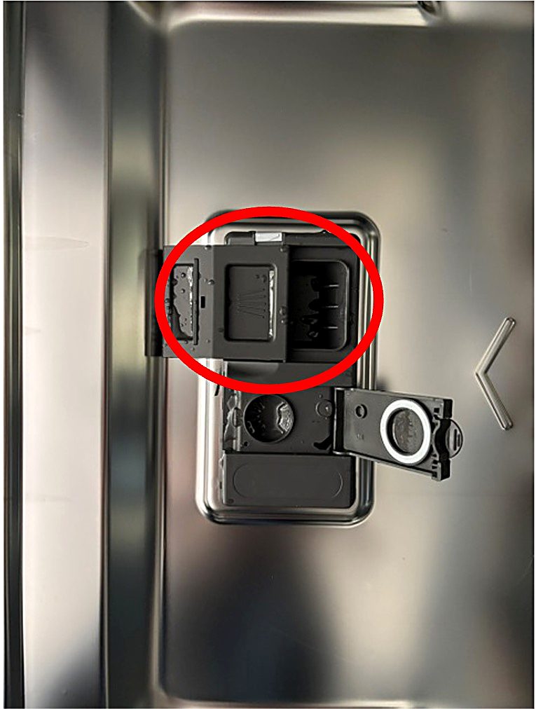 Emplacement de la capsule
