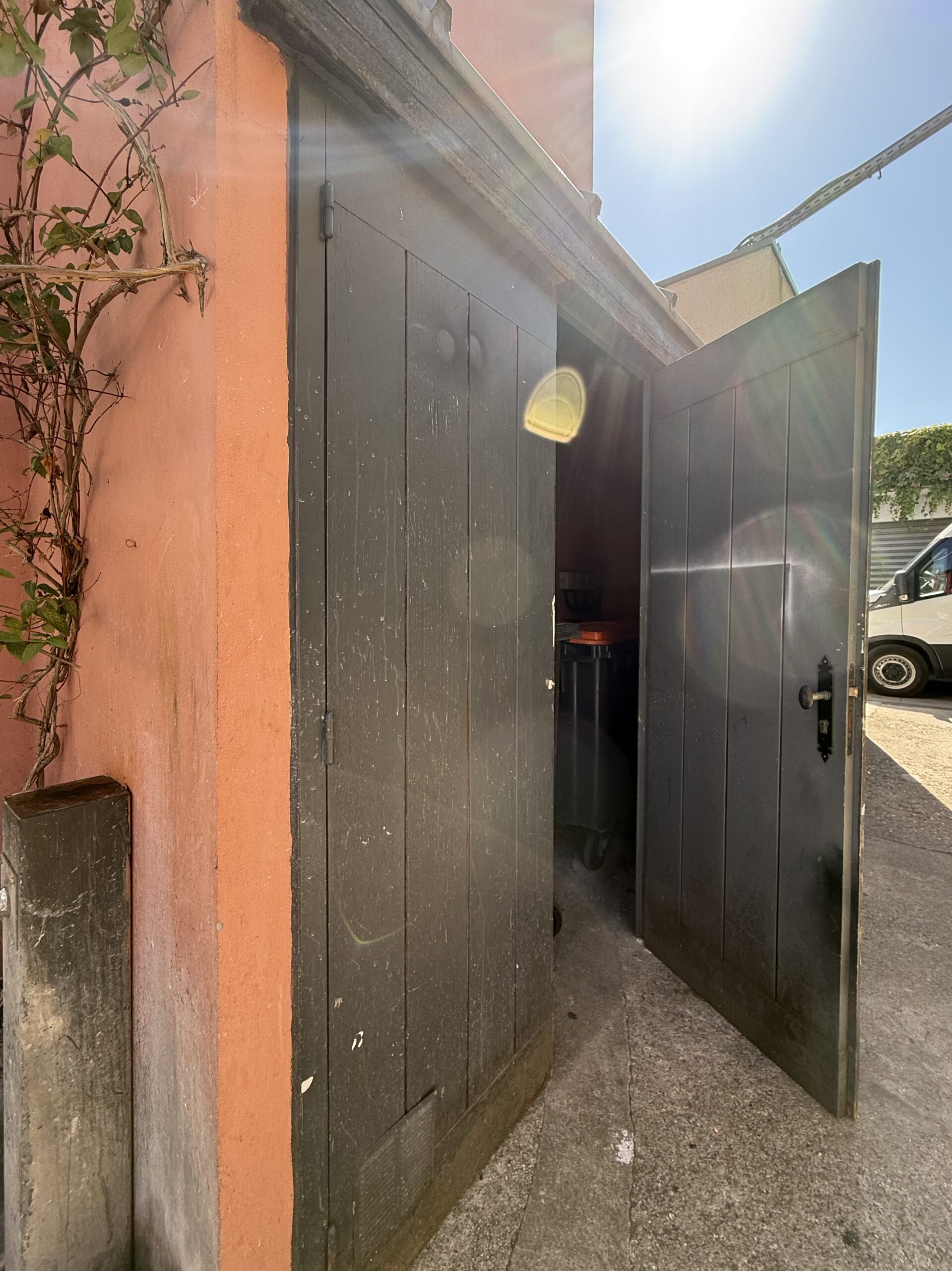Emplacement des poubelles