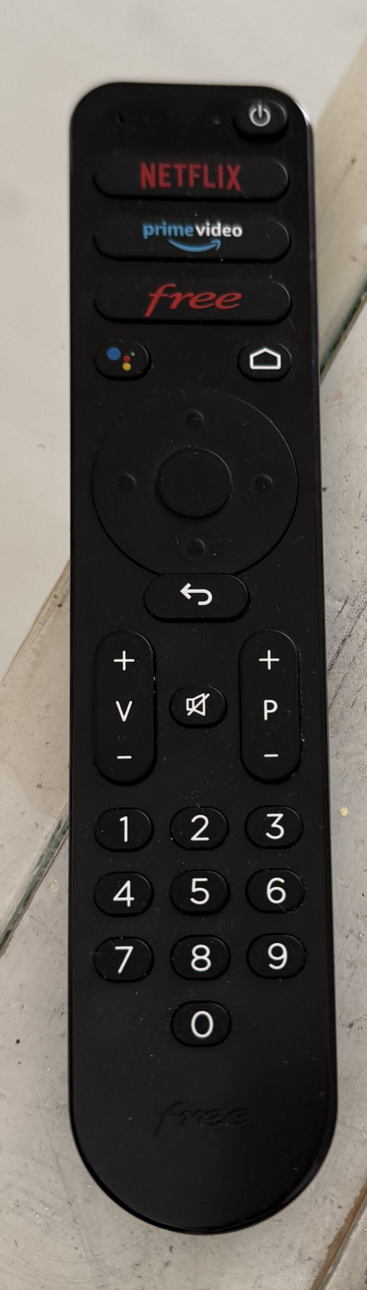 Télécommande télévision