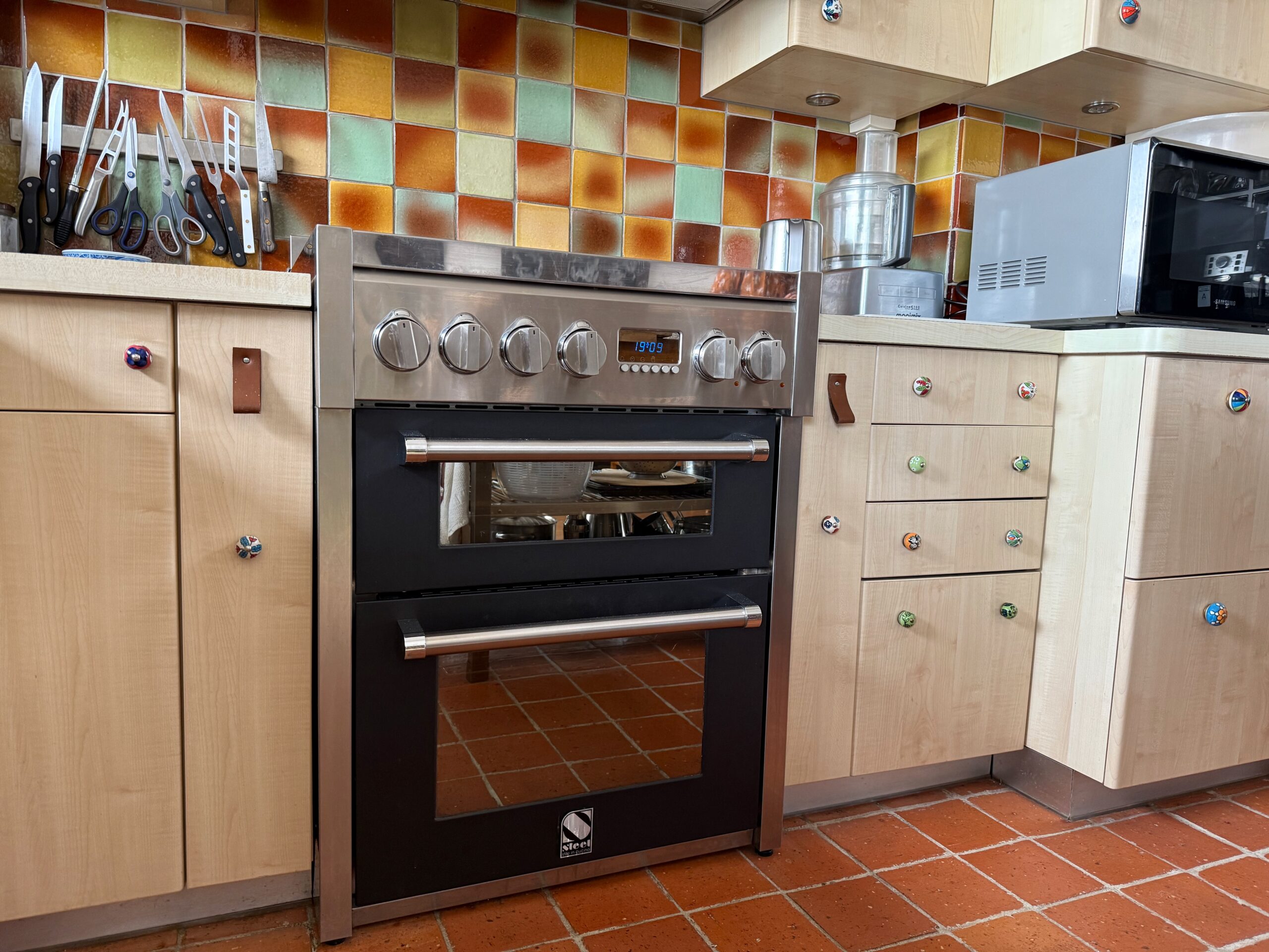 Cuisinière à induction 2 fours